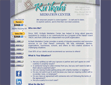 Tablet Screenshot of hawaiimediation.org